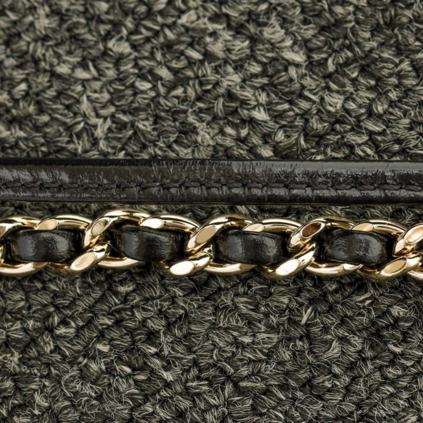 Replica CHANEL 24s Horizontal Small Black - top-tier luxury replica shoulder bag