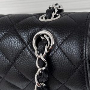 Replica CHANEL Classic Flap 23cm Black Silver - high-end fake designer purse