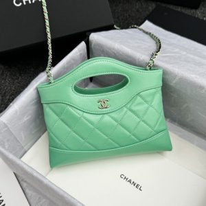 Replica CHANEL 24s Mini Horizontal Green - 1:1 designer replica handbag