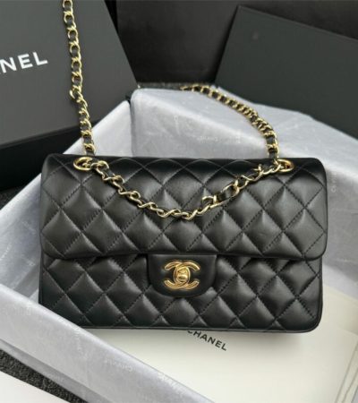 Replica CHANEL Classic Flap 23cm Black - premium 1:1 fake handbag model