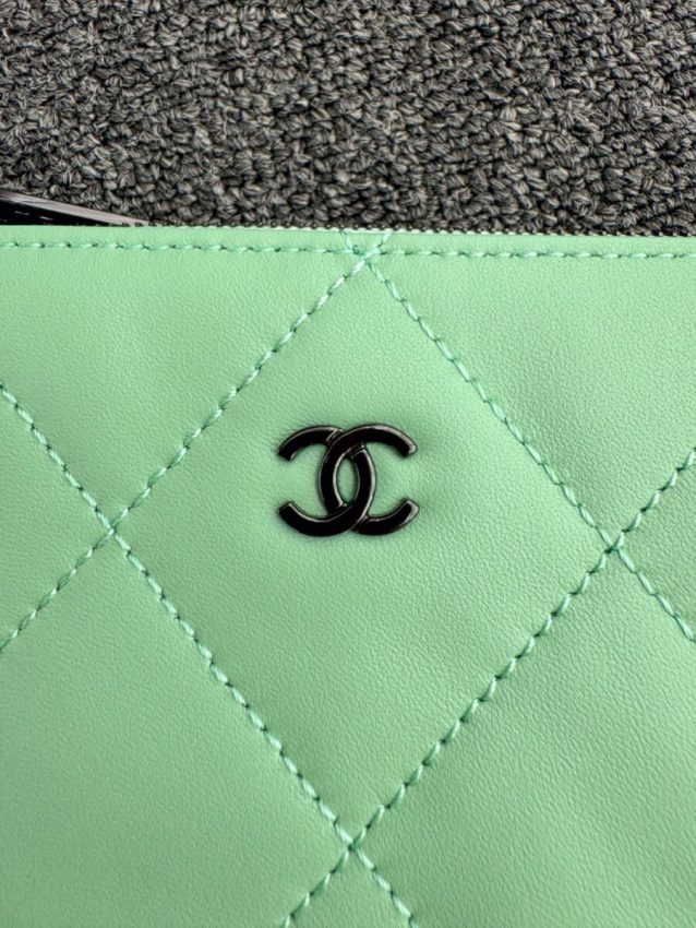 Replica CHANEL Sequin Shoulder Bag Green - top-rated replica designer bag