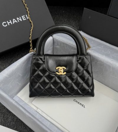 Replica CHANEL 23k Kelly Black - ultra-realistic fake designer tote