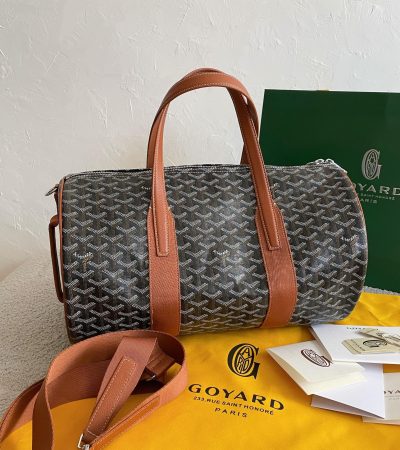 Goyard Barrel 40 Bag Knockoff — Goyardine Canvas Travel Duffle
