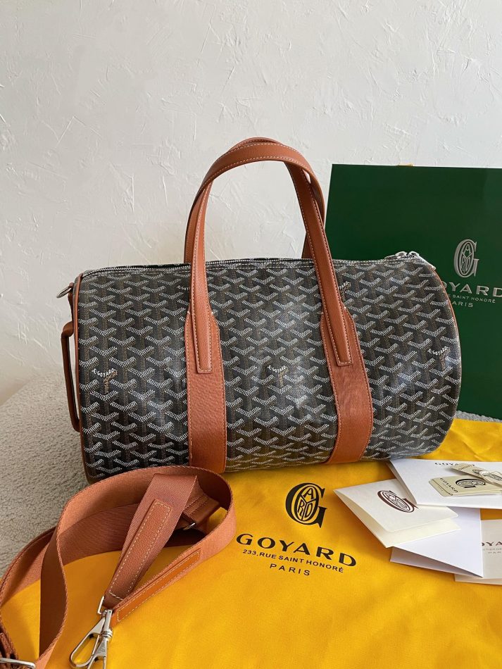 Goyard Barrel 40 Bag Knockoff — Goyardine Canvas Travel Duffle