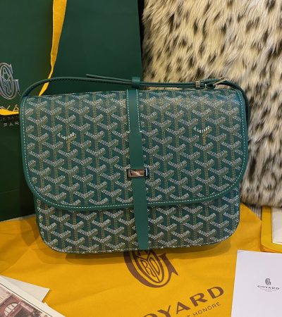 Goyard Belvedere Crossbody Knockoff — Classic Goyardine Messenger Bag