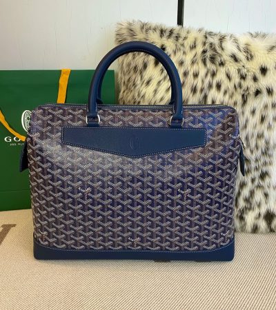 Goyard Cisalpin Document Case Knockoff — Professional Goyardine Portfolio