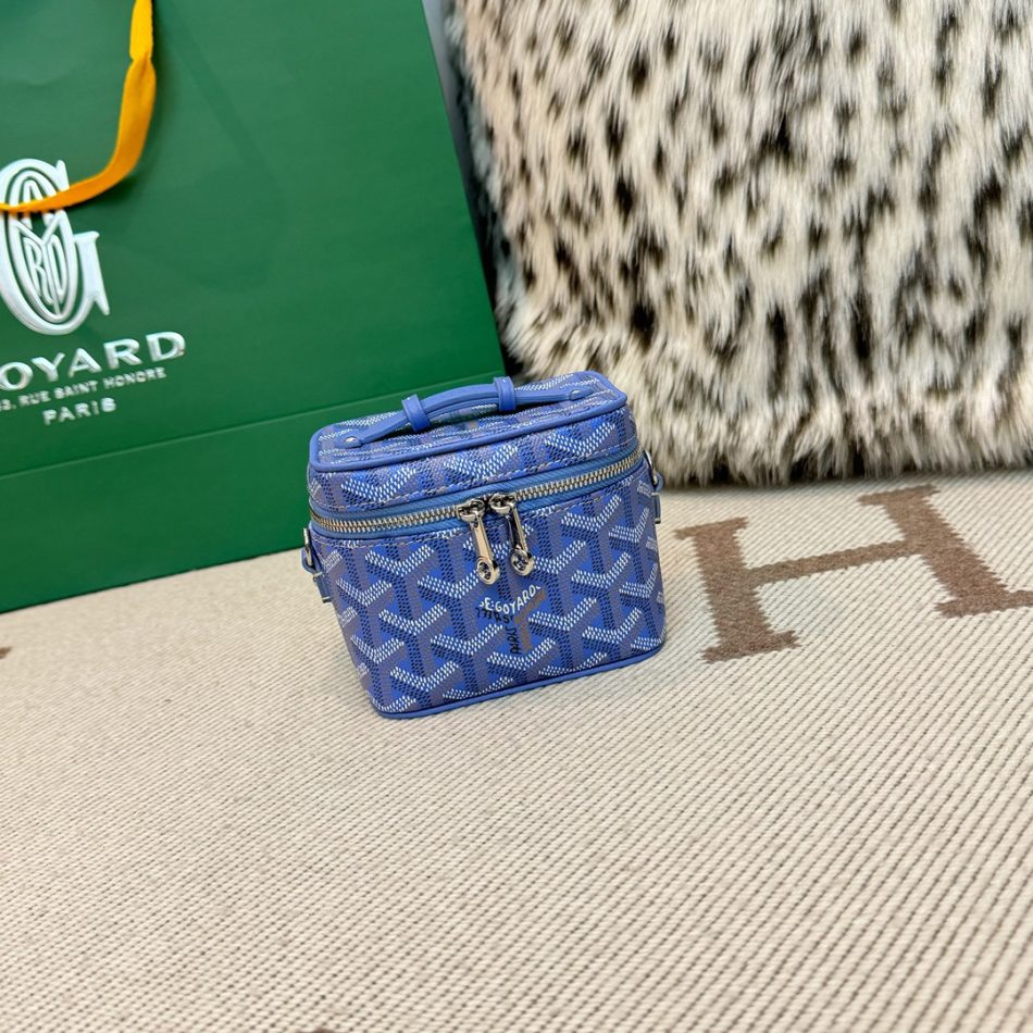 Fake Goyard Muse Nano Vanity — Miniature Trunk Case Goyardine