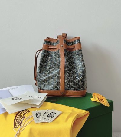 Goyard Petit Flot Bucket PM Knockoff — Iconic Goyardine Bucket Bag
