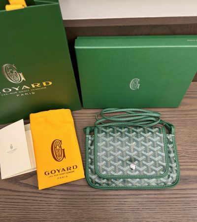 Goyard Plumet Pouch-Wallet Dupe — Crossbody Wallet Goyardine