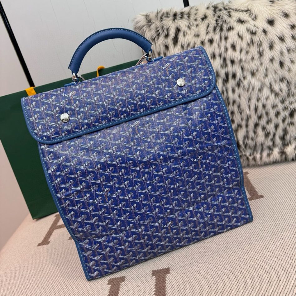 Goyard Saint Leger Backpack Knockoff — Full-Size Goyardine Backpack