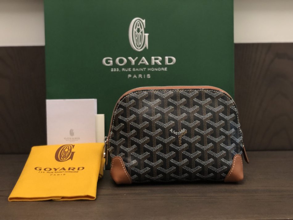 Goyard Vendome Cosmetic Pouch Replica — Goyardine Beauty Case