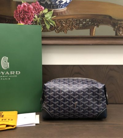 Fake Goyard Bowling 25 Toiletry Bag — Travel Grooming Case Goyardine