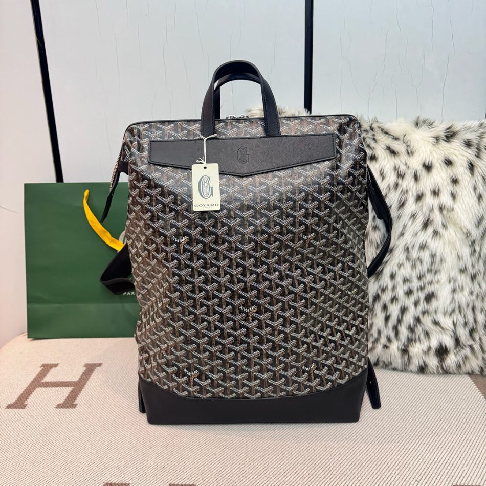 Goyard Cisalpin Backpack Imitation — Full-Size Goyardine Travel Pack