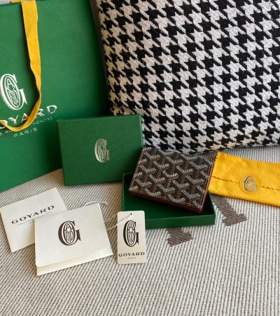 Fake Goyard Malesherbes Card Wallet — Compact Goyardine Wallet