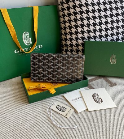 Fake Goyard Richelieu Wallet — Classic Bi-Fold Goyardine Wallet
