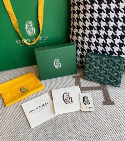 Goyard Victoire Wallet Imitation — Tri-Fold Compact Goyardine