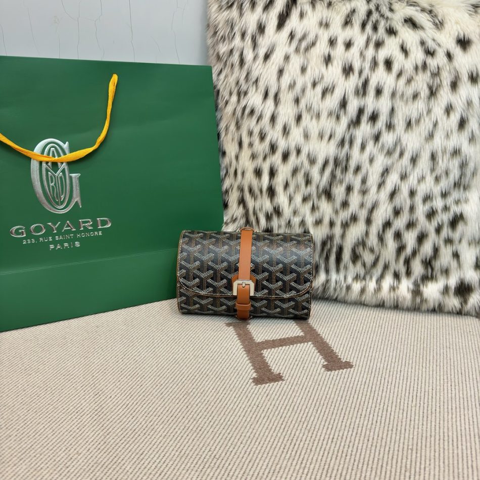 Goyard Travel Watch Case Knockoff — Single Watch Goyardine Protector